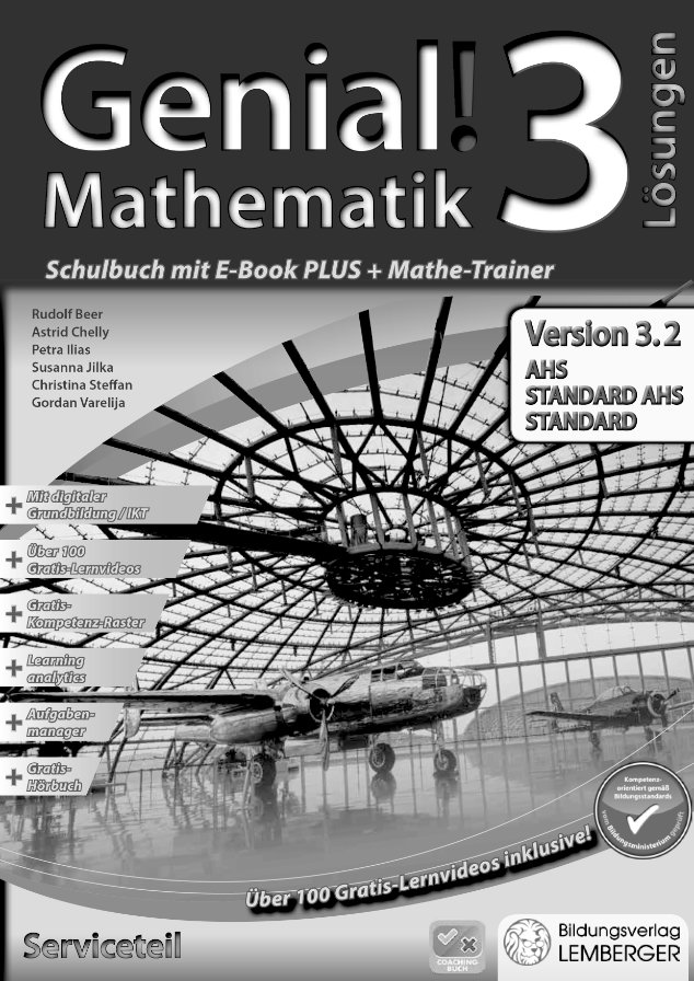 Genial! Mathematik 3 - Lösungen (Version 3.2)