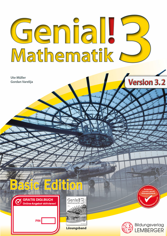 Genial! Mathematik 3 - Übungsbuch Basic Edition (Version 3.2)