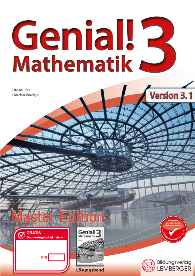 Genial! Mathematik 3 - Übungsbuch Master Edition (Version 3.2)