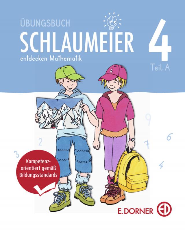 Schlaumeier entdecken Mathematik 4 - Übungsbuch (Teil A+B)