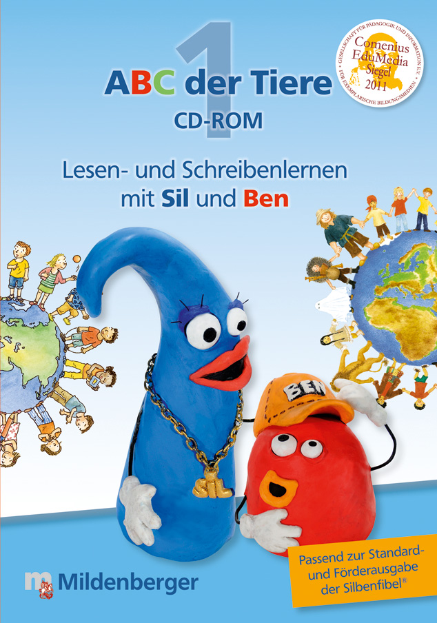 ABC der Tiere 1 (NEU) - CD-Rom z. Leselehrgang (Einzellizenz)