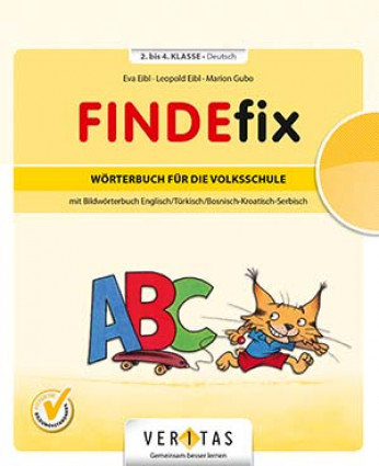 Findefix NEU - Wörterbuch mit Bildwörterbuch Englisch, Türkisch, Bosnisch-Kroatisch-Serbisch