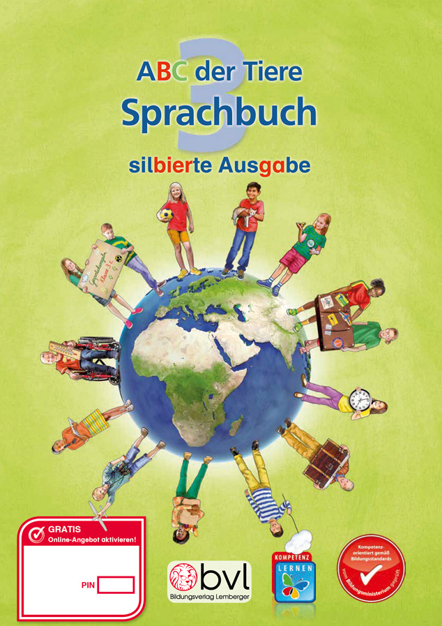 ABC der Tiere 3 - Sprachbuch (silbierte Ausgabe)