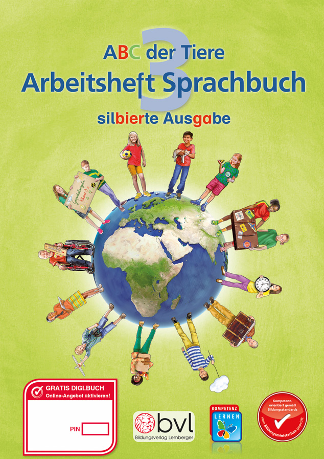 ABC der Tiere 3 - Sprachbuch Arbeitsheft (silbierte Ausgabe)