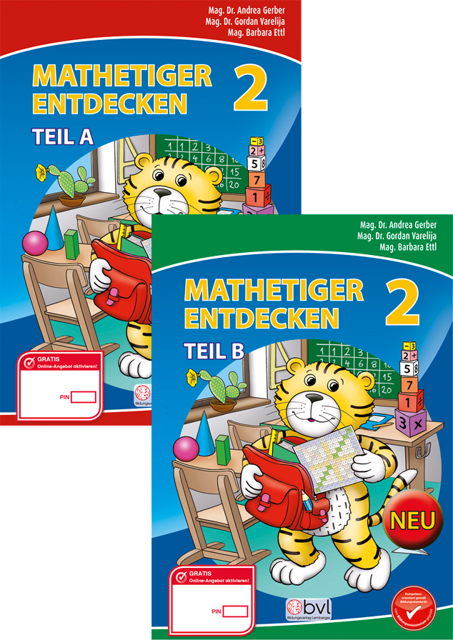 Mathetiger 2 - Schulbuch (2-teilig)