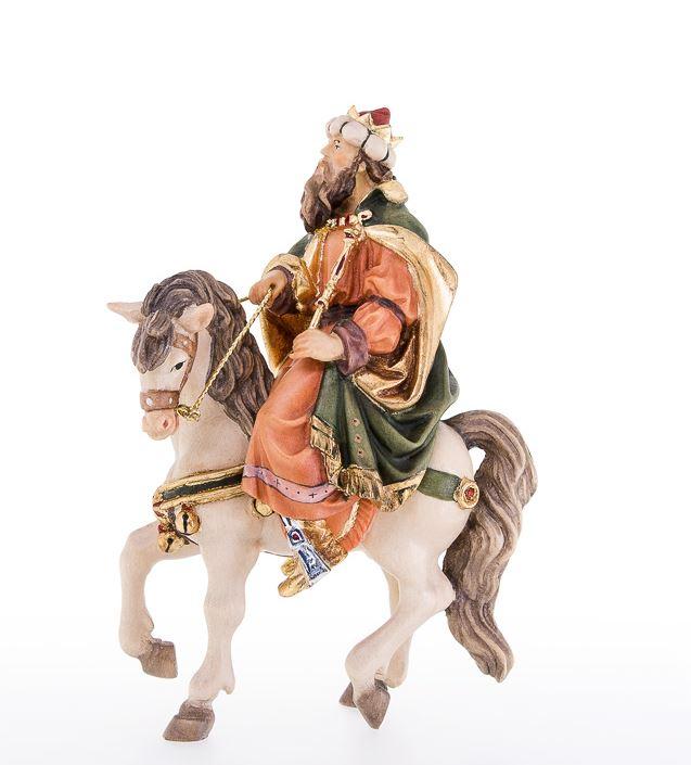 Rupert König reitend mit Pferd 12cm Color