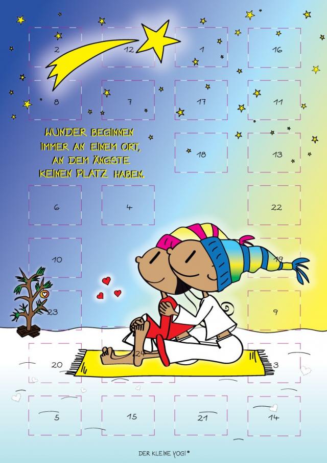 Adventkalender- der kleine Yogi
